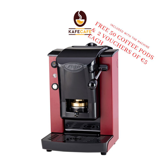 Picture of FABER Slot Plast Brass Burgundy